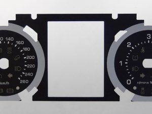 Evoque and Sport Diesel models. MPH to KMH Conversion Dial for imported / exported vehicle. Part No. C813
