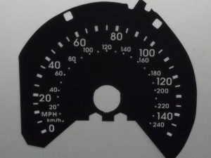 i40 KMH to MPH Conversion Dial for imported vehicle. Part No. C818