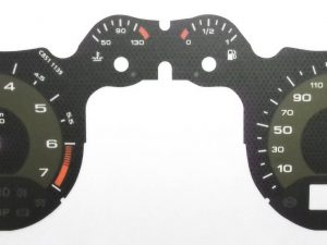 308 MPH to Kmh Conversion Dial for imported vehicle. Part No. C851