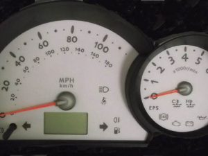 Trevis KMH to MPH Conversion Dial for imported vehicle. Part No. C874