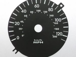 Getz (Approx 2002 - 2011) KMH to MPH Conversion Dial for imported vehicle. Part No. C925