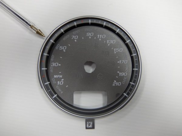R8. KMH to MPH Conversion Dial for imported vehicle. Part No ...