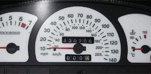 Astra and Cavalier Mk 3 and Calibra Dials. 140 MPH Speedo & 7000 Revs. Part No. 400BB/S1