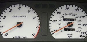 Rover 200/400 Dials. '90-'95. 150 MPH. Part No. 400WW2