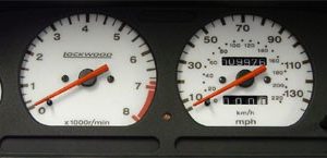Rover 200 Dials. 1995 on. 130 MPH. Part No. 40WWW1