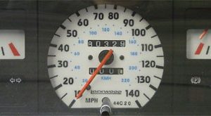 Astra Mk 2 Dials. No Rev. Counter. Part No. 44C