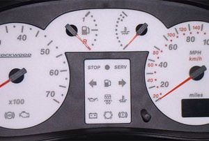 Megane/Scenic and Clio Dials. 160 MPH & 7000 RPM Part No. 44QQ
