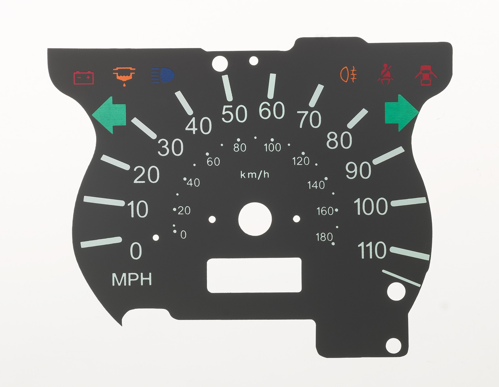 L400 Delica KMH to MPH Conversion Dial for imported / exported vehicle. Part No. 45MSP