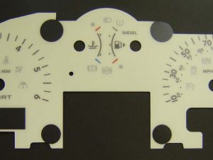 Range Rover Sport (Diesel). Cream Dial. Part No. 45U
