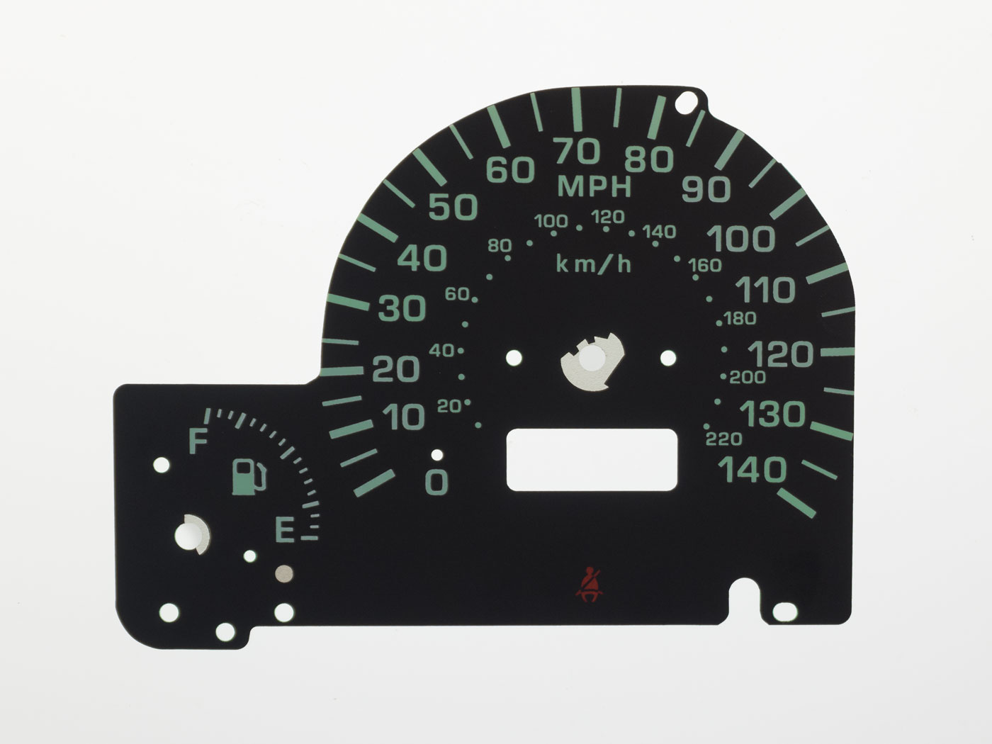 Forester. KMH to MPH Conversion Dial for imported vehicle. Part No. C082