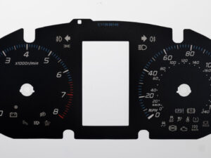 Outlander. Petrol, 2012 onward, KMH to MPH Conversion Dial for imported vehicle. Part No. C1139HOLD