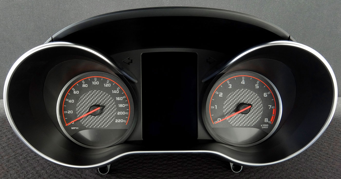 Mercedes GTS AMG KMH to MPH Conversion Dial for imported / exported vehicle. Part No. C1493