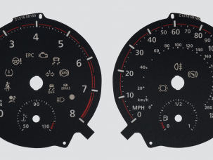 C1516-VW-Golf-GTi-Clubsport-MPH-Dial-(DOT-Compliant)
