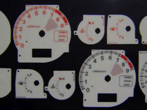 Evolution 7, 8 & 9 white Dials. Part No. 45JJ