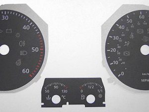 Golf Mk5. Diesel. 160 MPH. Revs: red line 4500 - 6000. For imported vehicle. Part No. C058