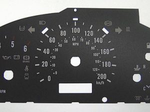 Vitara KMH to MPH Conversion Dial for imported vehicle. Part No. C065
