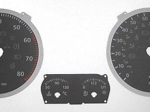 Golf Mk5. Petrol. 140 MPH. Revs: red line 5800 - 8000. For imported vehicle. Part No. C090
