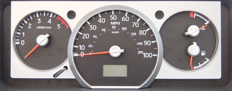 Maxity. KMH to MPH Conversion Dial for imported vehicle. Part No. C1130 - Image 2