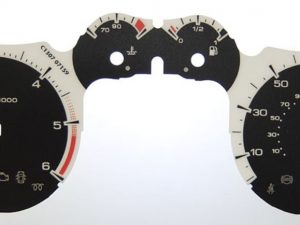Peugeot 308 Diesel. KMH to MPH Conversion Dial for imported vehicle. Part No. C1307