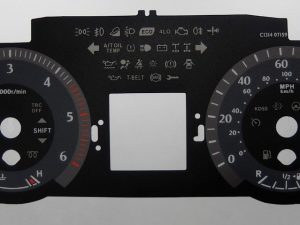 Land Cruiser KMH to MPH Conversion Dial for imported / exported vehicle. Part No. C1314