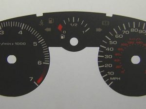 407 KMH to MPH Conversion Dial for imported vehicle. Part No. C149