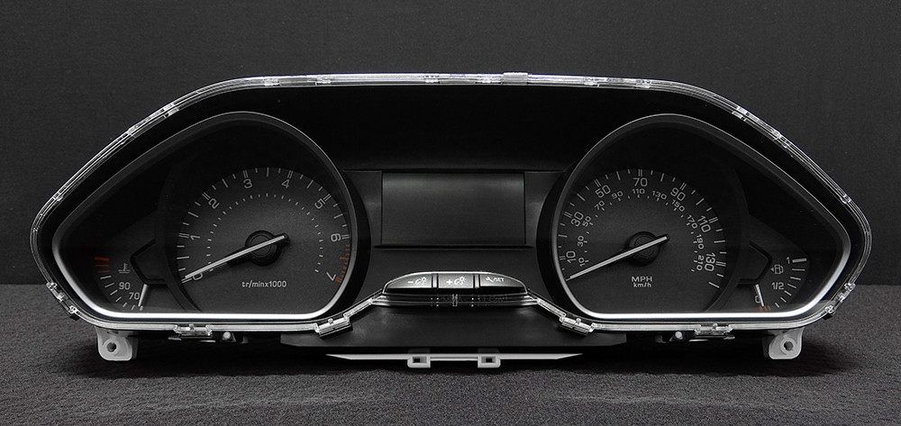 Peugeot 208/2008 Petrol Models, KMH to MPH Conversion Dial for imported / exported vehicle. Part No. C1745 - Image 2