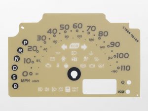 Toyota Passo KMH to MPH Conversion Dial for imported / exported vehicle. Part No. C1809