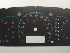 Verso / Corolla / Spacio Automatic models. KMH to MPH Conversion Dial for imported vehicle. Part No. C182