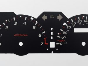 Toyota Noah, Voxy & Esquire KMH to MPH Conversion Dial for imported / exported vehicle. Part No. C1922