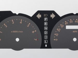 Toyota Noah, Voxy & Esquire KMH to MPH Conversion Dial for imported / exported vehicle. Part No. C1933