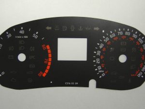 Fabia/Roomster Dials MK1 (Petrol approx 1999 - 2007). Part No. C216