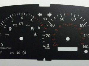 Corolla KMH to MPH Conversion Dial for imported vehicle. Part No. C444