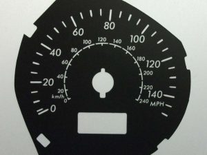 Tribeca. Conversion Dial for imported vehicle. Part No. C478