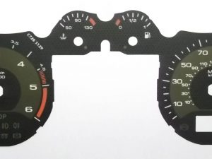 RCZ. KMH to MPH Conversion Dial for imported vehicle. Part No. C728