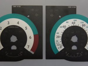 Land Cruiser. KMH to MPH Conversion Dial for imported vehicle. Part No. C901