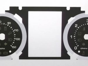 Evoque Diesel and 2014 SPORT 3.0 TDI. KMH to MPH Conversion Dial for imported vehicle. Part No. C914
