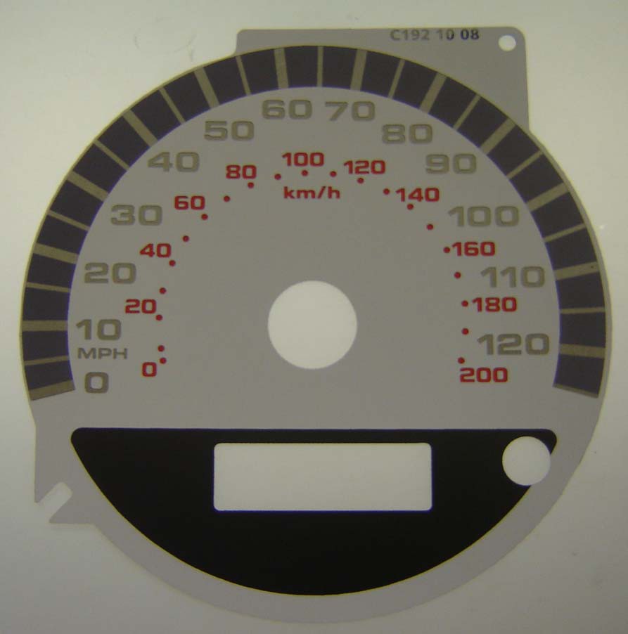 Ignis. KMH to MPH Conversion Dial for imported vehicle. Part No. C192