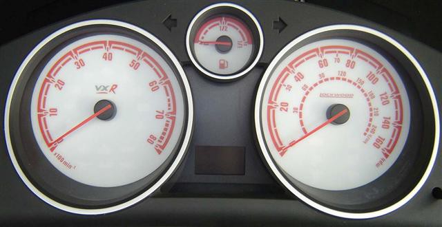 Astra Mk5 VXR (2005 to 2009) (white / Red) Part No. 45ZVXR(R)