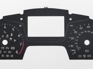 Ford Focus Mk4 ST Line KMH to MPH Conversion Dial for imported vehicle. Part No. C1962