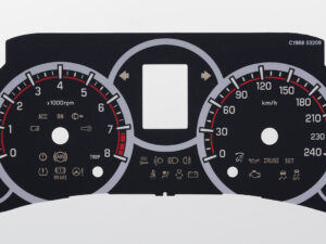 Swift MPH to KMH Conversion Dial for imported vehicle. Part No. C1968