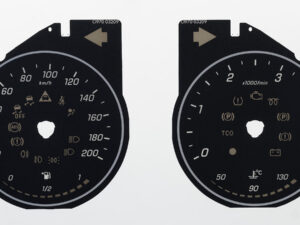 Sprinter MPH to KMH Conversion Dial for imported / exported vehicle. Part No. C1970