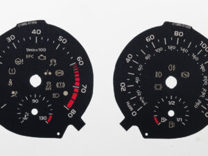 Superb KMH to MPH Conversion Dial for imported vehicle. Part No. C1986