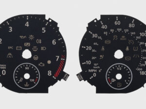 Passat R36 (2010 onwards) KMH to MPH Conversion Dial for imported vehicle. Part No. C1995