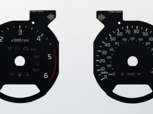Kia Carnival and Sedona KMH to MPH Conversion Dial for imported / exported vehicle. Part No. C1996