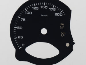 Porsche 911 (997) KMH to MPH Conversion Dial for imported / exported vehicle. Part No. C2003