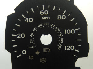Ford F150 KMH to MPH Conversion Dial for imported vehicle. Part No. C1558