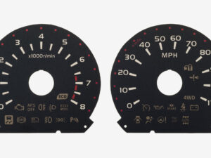 Toyota Alphard / Vellfire 2nd Gen, KMH to MPH Conversion Dial for imported / exported vehicle. Part No. C2013