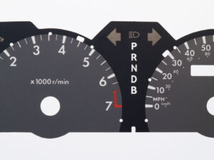 Toyota Noah, Voxy & Esquire KMH to MPH Conversion Dial for imported / exported vehicle. Part No. C2035