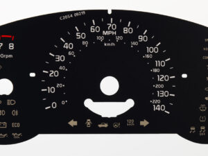 Kia Picanto and Kia Morning Petrol model, KMH to MPH Conversion Dial for imported / exported vehicle. Part No. C2054