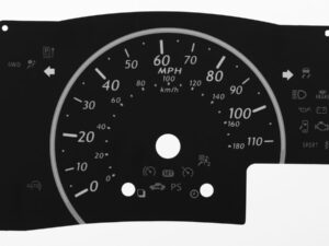 Nissan Micra/March, KMH to MPH Conversion Dial for imported / exported vehicle. Part No. C2059